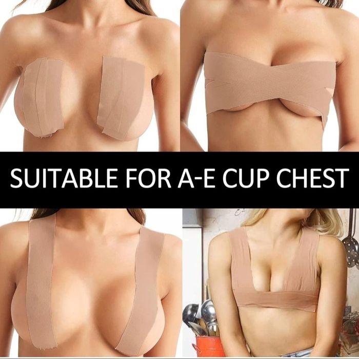 FIWOODELF Samoprzylepna taśma unosząca biust