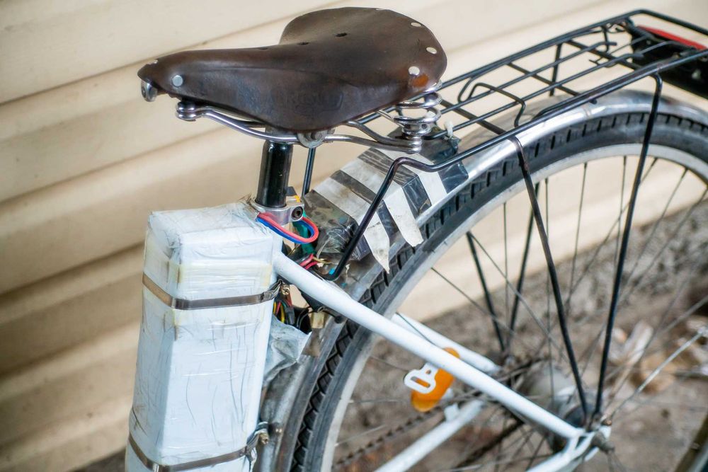 Електровелосипед City Star, 350W 48V, планетарка 7 передач.