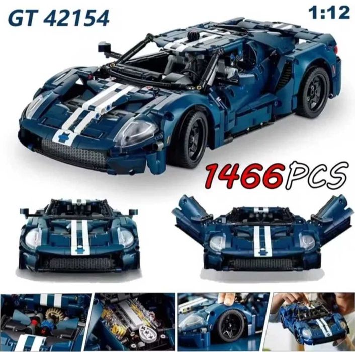 ‼️В НАЯВНОСТІ‼️Конструктор LEGO Technic Ford Gt 42154 (1466 деталей)