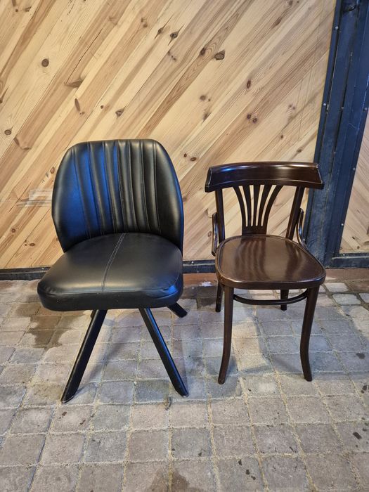 10szt Krzesło skórzane modne Krzesła loft glamour