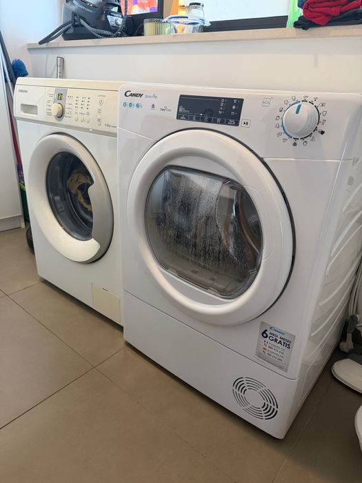 Máquina de Lavar Samsung e Máquina de Secar Candy