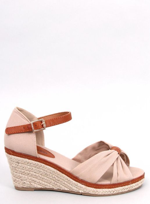 Espadryle Na Koturnie Kristen Beige