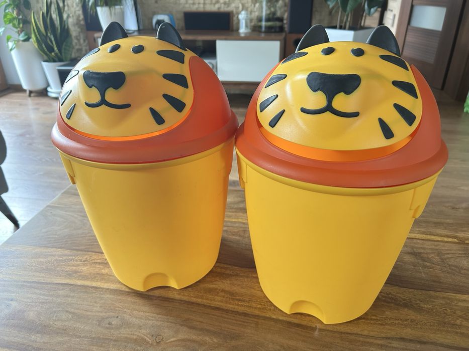 2 x kosz na smieci Cuver "TYGRYSEK" 12L /do poloj dzieciecego
