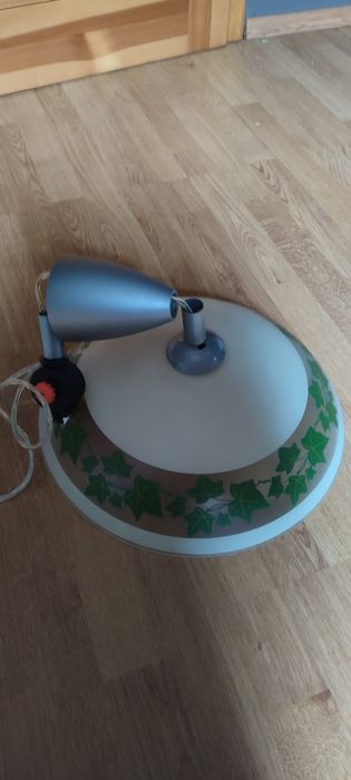 Lampa sufitowa szklana