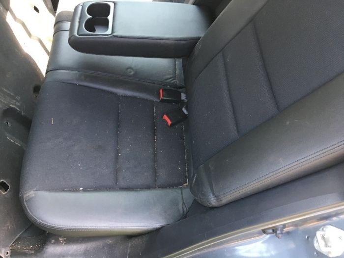 HONDA CIVIC VII kompletne wnętrze półskóra