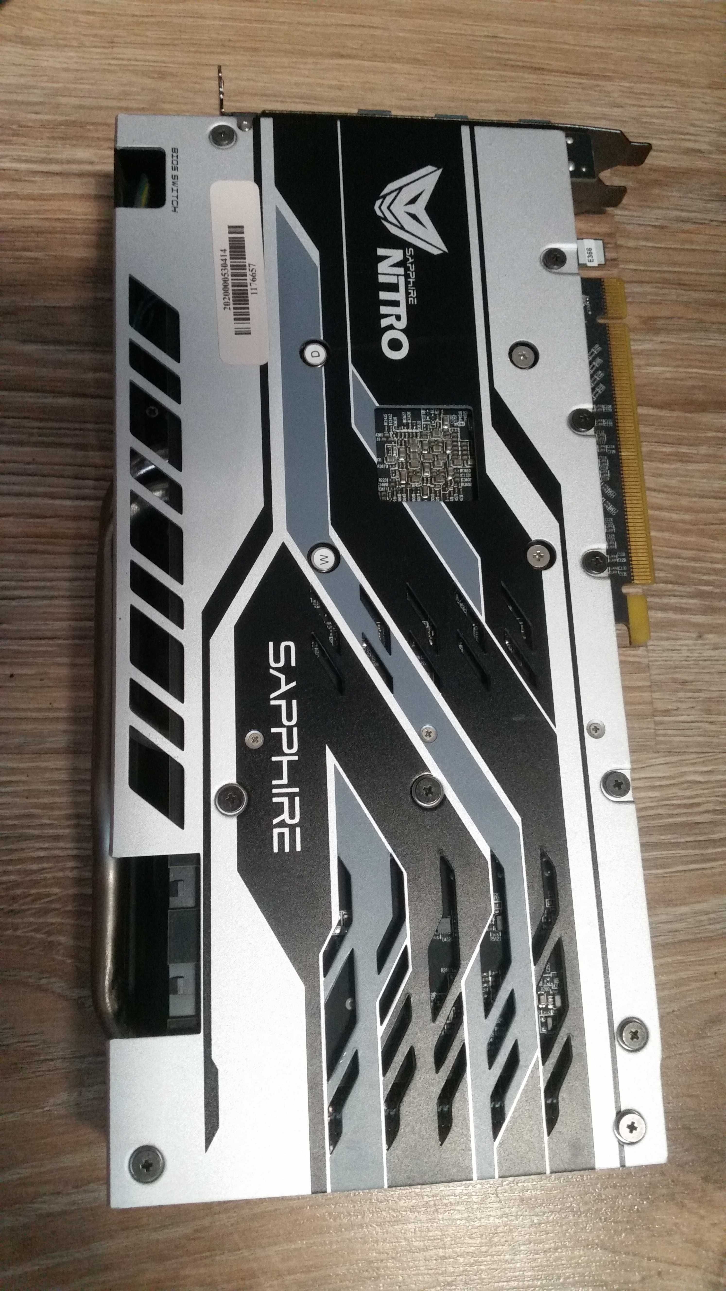 Karta graficzna SAPPHIRE NITRO Radeon RX 580 8GB GDDR5