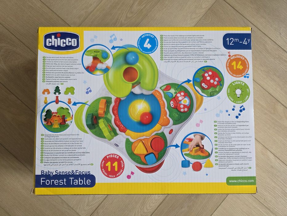 Interaktywny Stolik do zabawy CHICCO Baby Sense & Focus