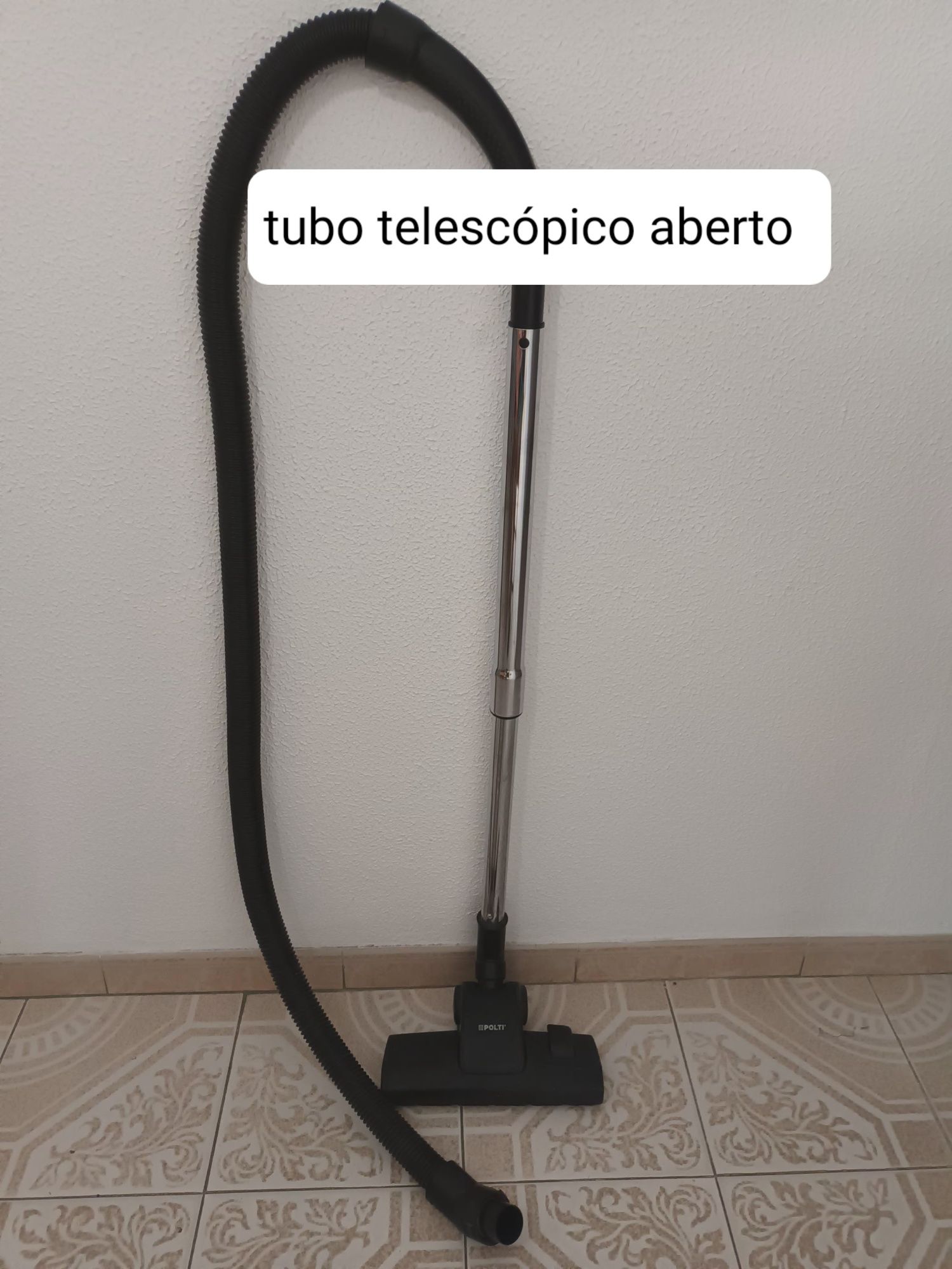 Tubo telescópico/flexível+escova aspirador Polti