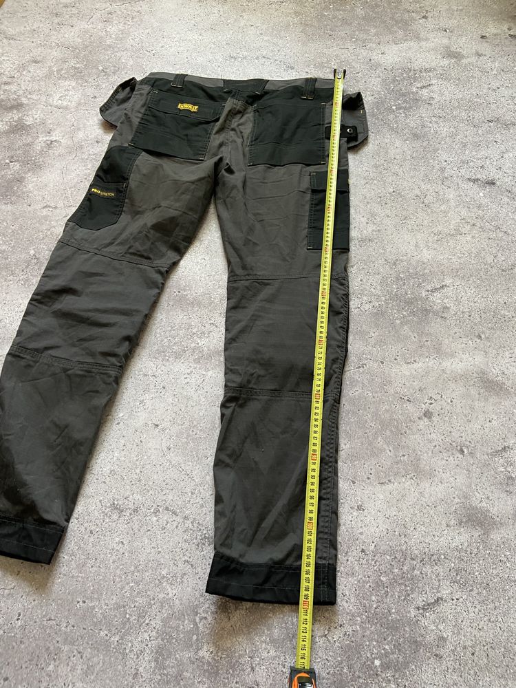Чоловічі робочі штани DeWalt ProStretch Strauss карго кишені чорні