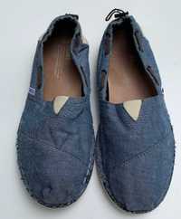 Espadryle Toms Niebieskie Dzinsowe M10 43 Męskie