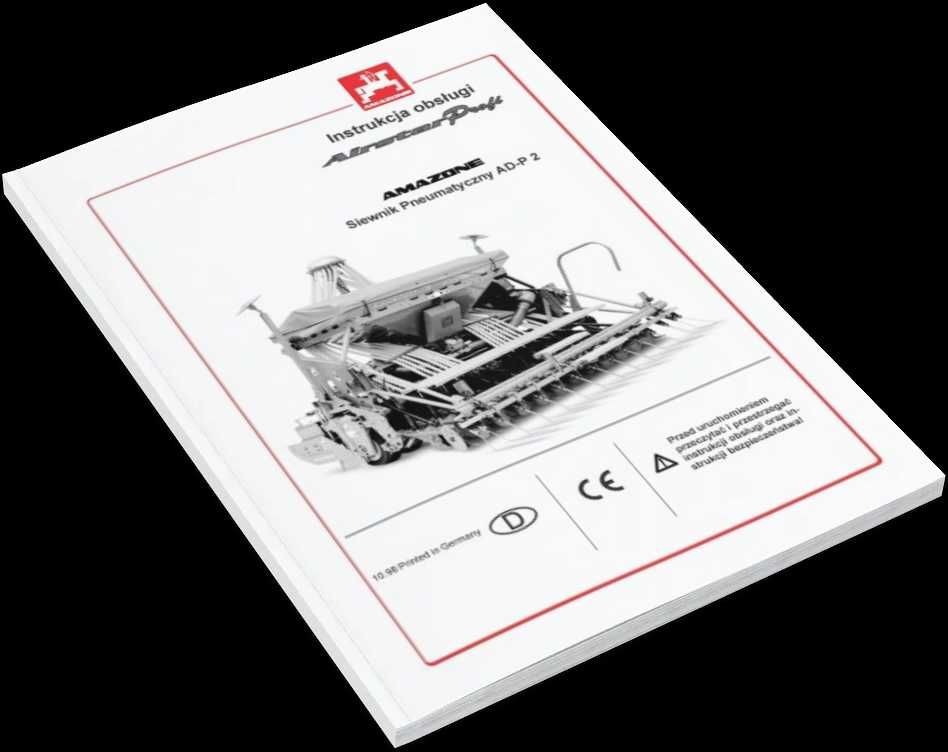 Amazone Instrukcja obsługi PL AD-P 2 Airstar adp 302; 352; 402