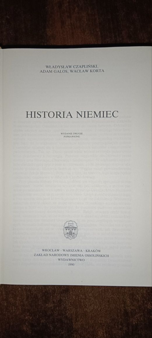 Książka Historia Niemiec