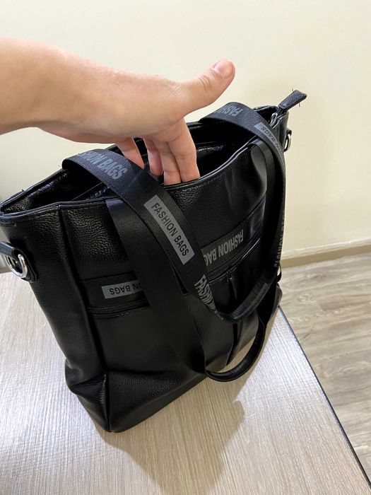 Сумка черна Fashion Bags