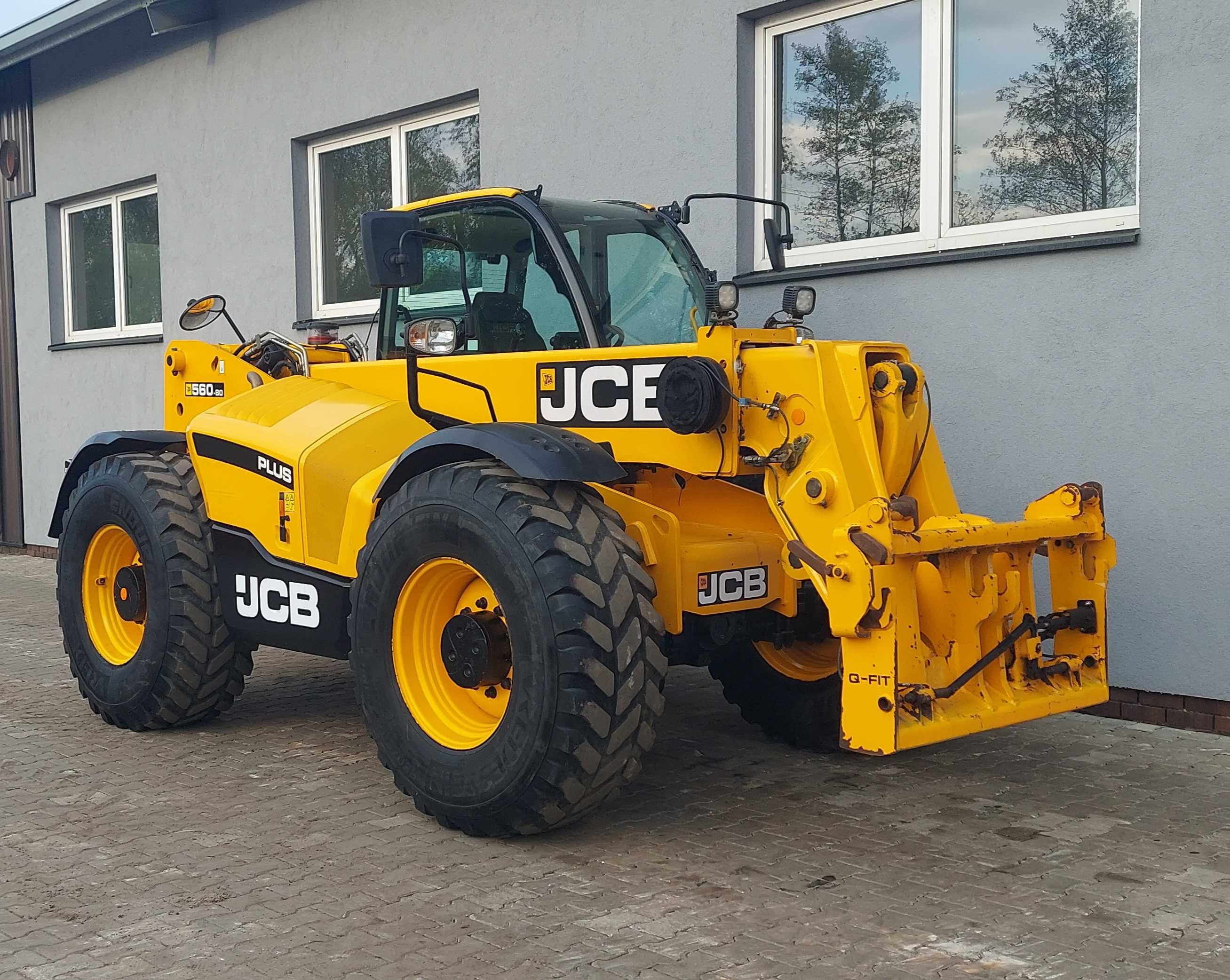 JCB 560-80 AGRI PLUS 2020r BOGATA WERSJA Ładowarka Teleskopowa 5t 8m