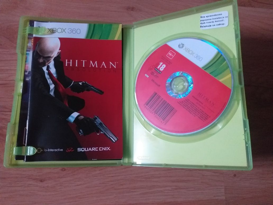 Gry do Xbox 360 Hitman, fifa14, your shape fitness evolved 2012