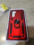 Case Etui do Huawei P40 Lite czerwony z uchwytem na palec