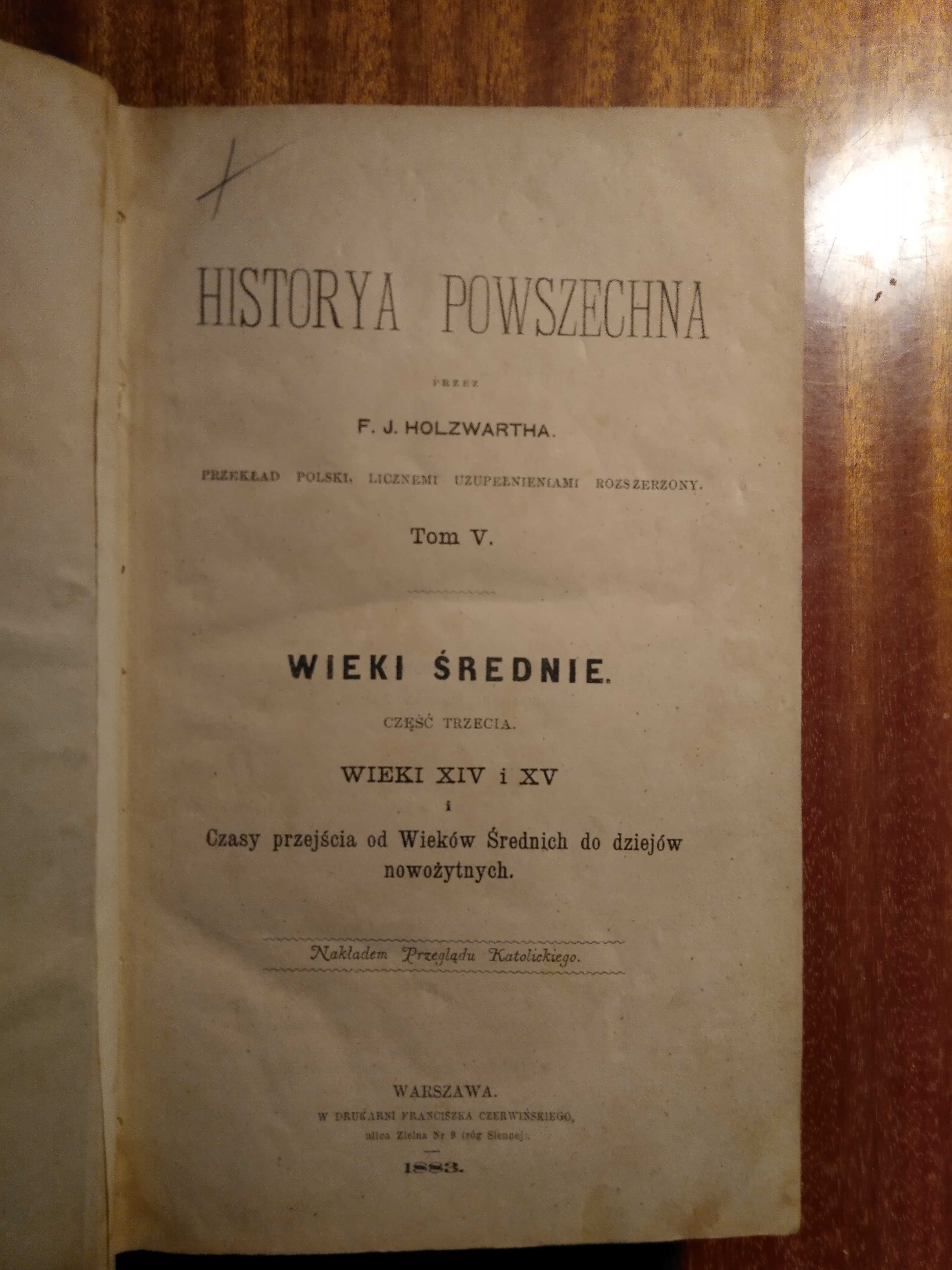 Historya Powszechna - 1883 - V