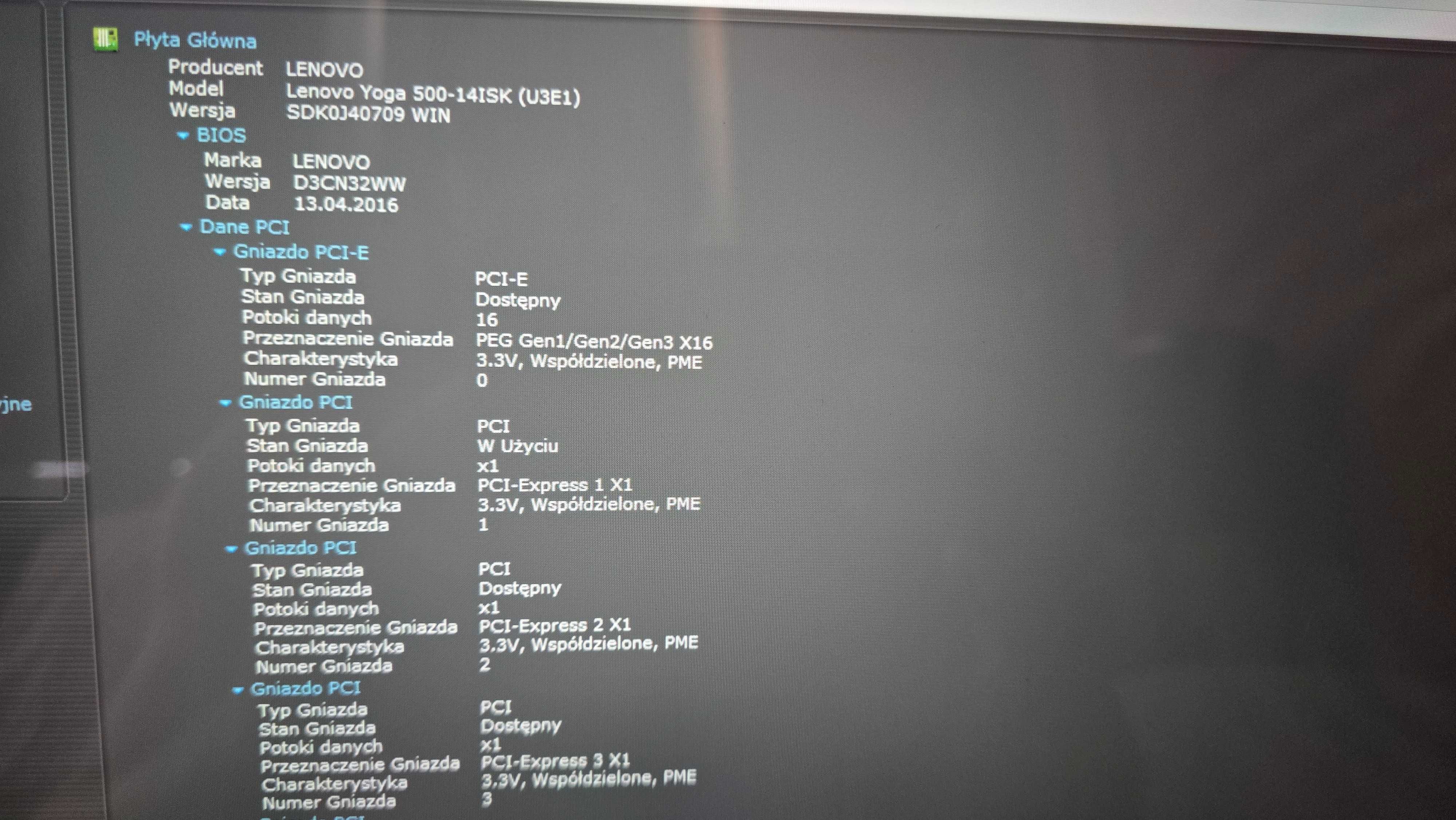 Lenovo yoga 15isk
