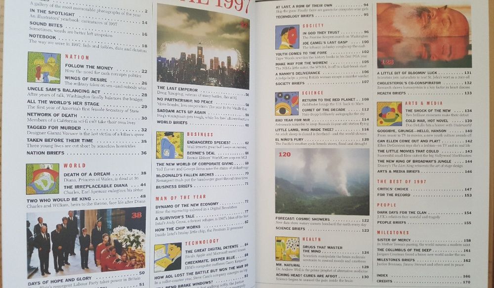 Time Annual 1997, the year in review