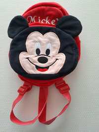 Mochila Mickey em pelúcia