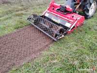 Glebogryzarką separacyjna zakładanie ogrodów siew trawy trawa z rolki