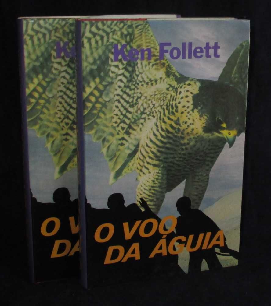 Livro O Voo da Águia Ken Follett 2 Volumes