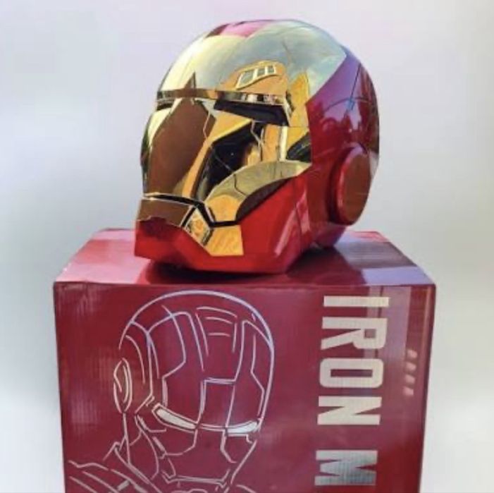 Mascara Iron Man interativa