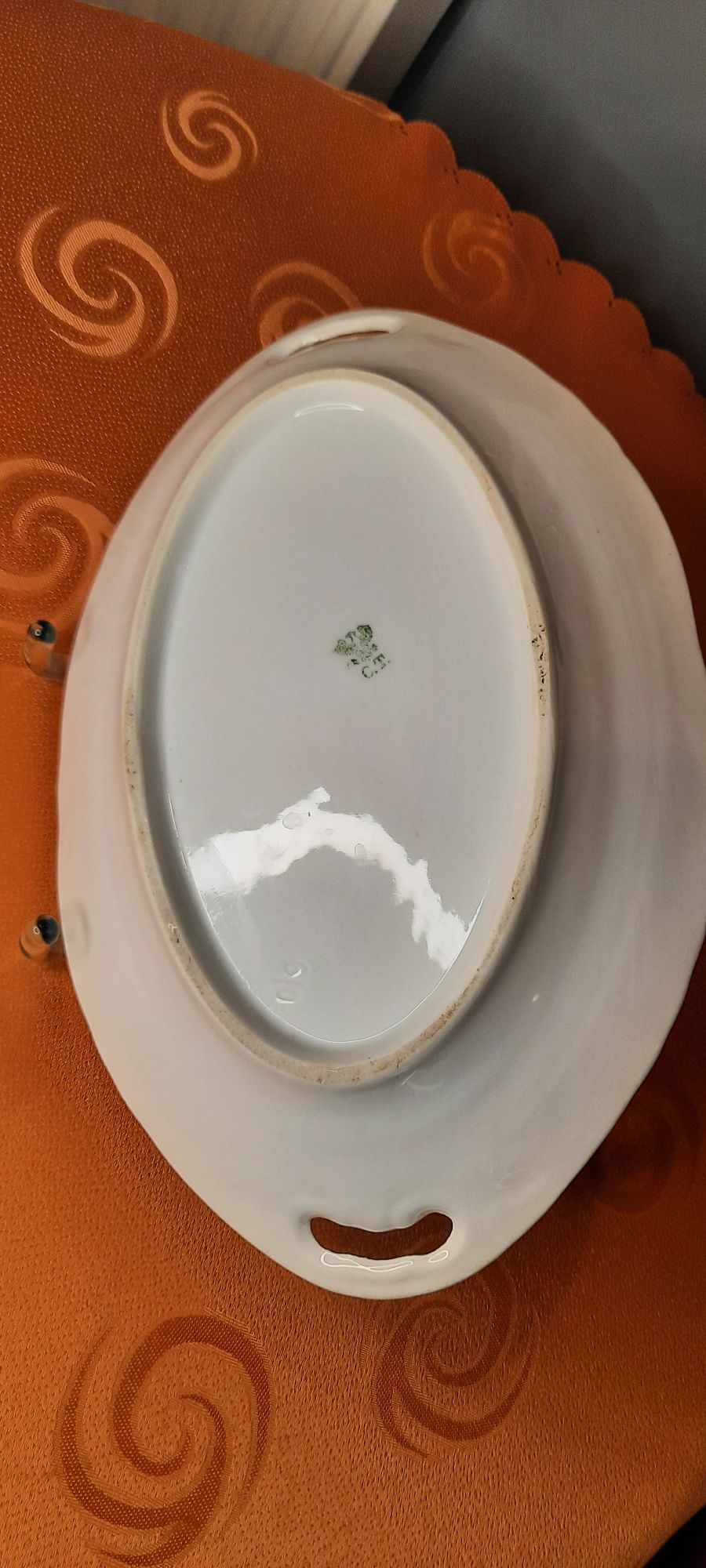 Półmisek rawierka porcelana C.T. Tielsch Altwasser Silesia