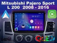 Mitsubishi Pajero Sport / L200 Radio Android 4G Qled CarPlay/AA LTE