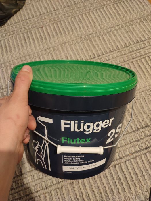 Farba biała nowa Fluger