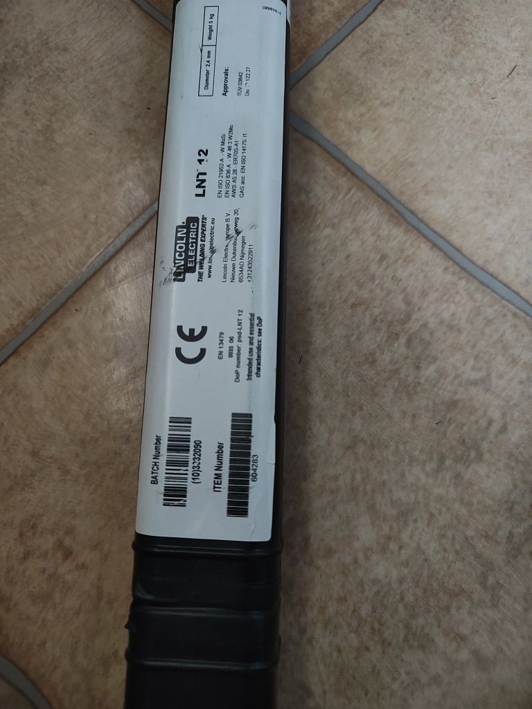 Drut spawalniczy TIG Lincoln Electric LNT 12 2.4 5kg