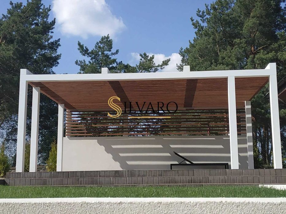 Altana Drewniana Nowoczesna Premium Silvaro Garden