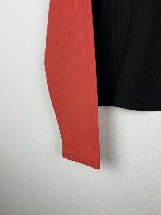 Czarna różowa koszulka z długim rękawem damska Nike rozmiar M fit S