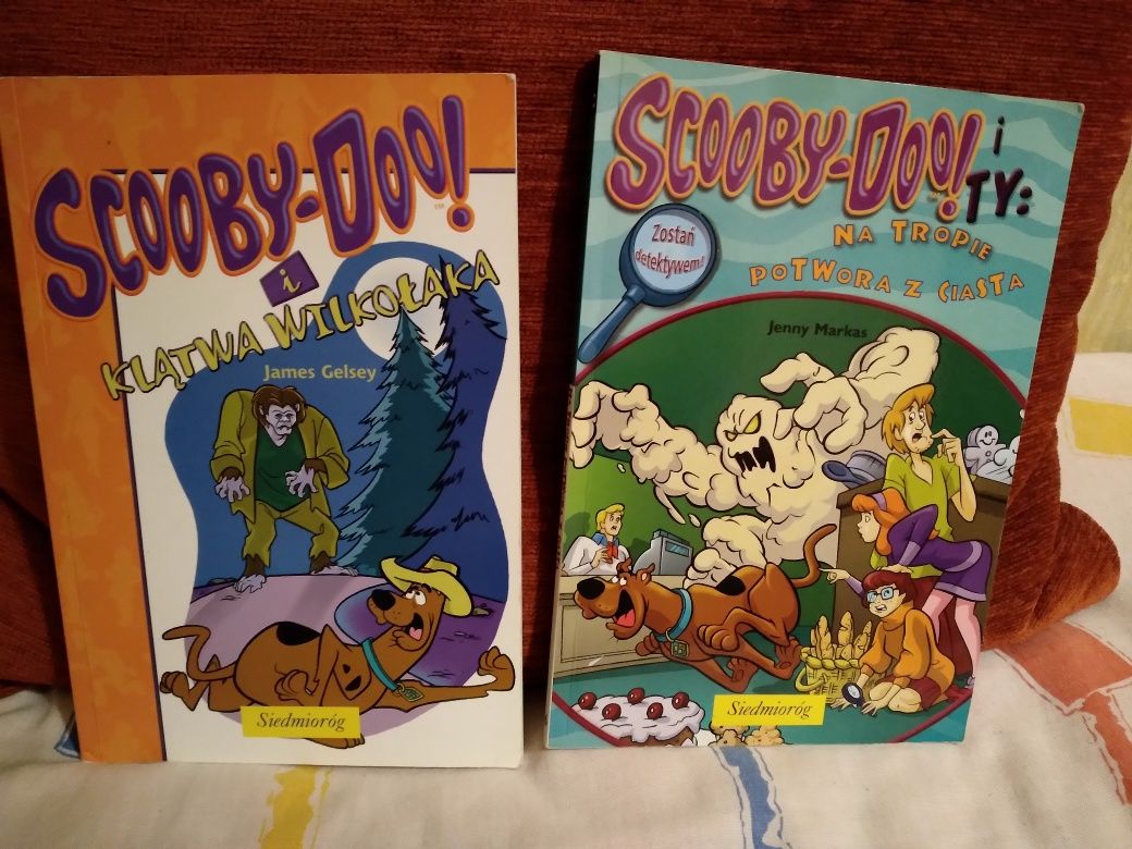 Książki Scooby Doo 2 części