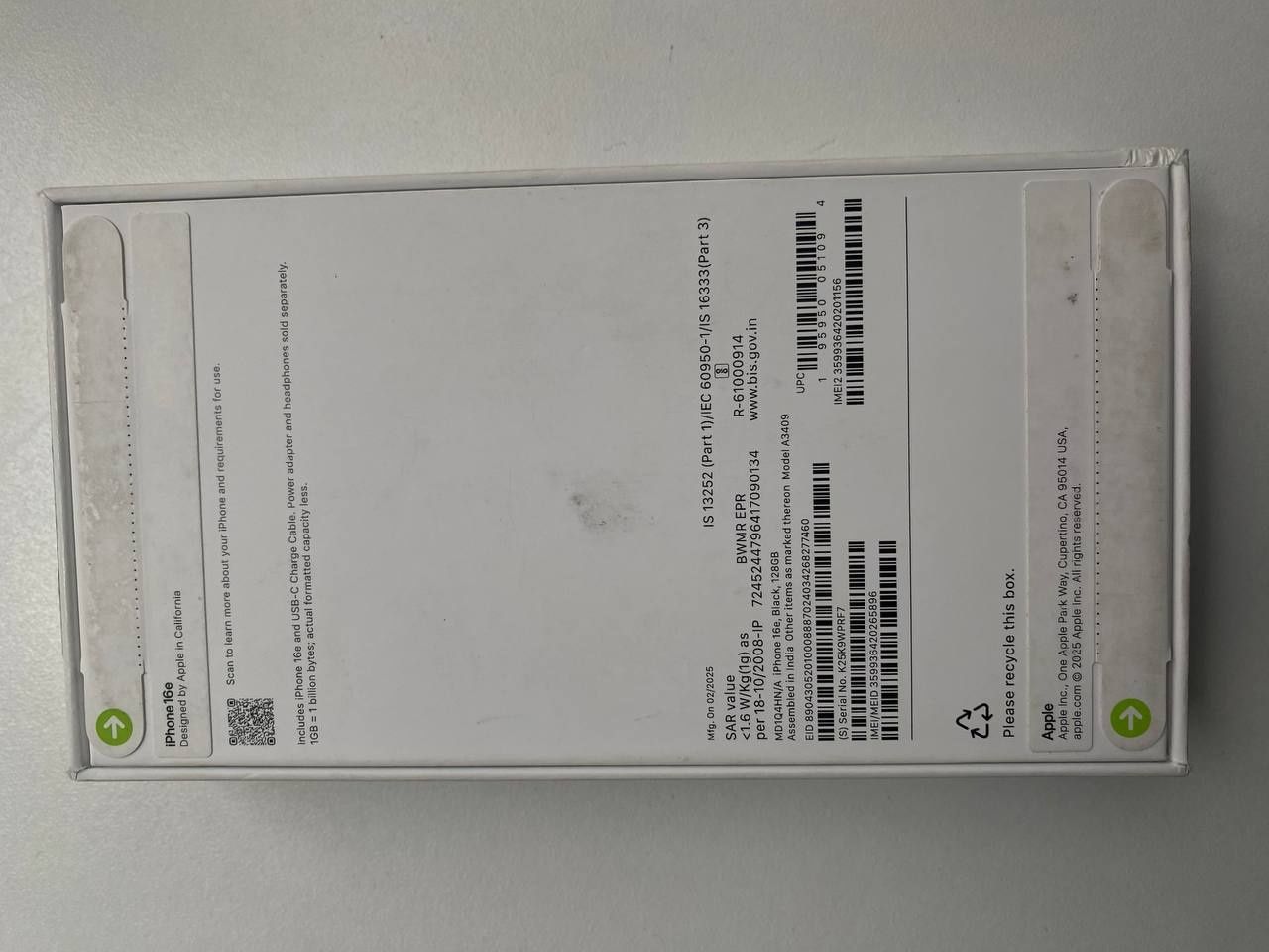 iPhone 16e 128GB Black (чорний)
Привезений з Німеччини 

Стан: абсолют