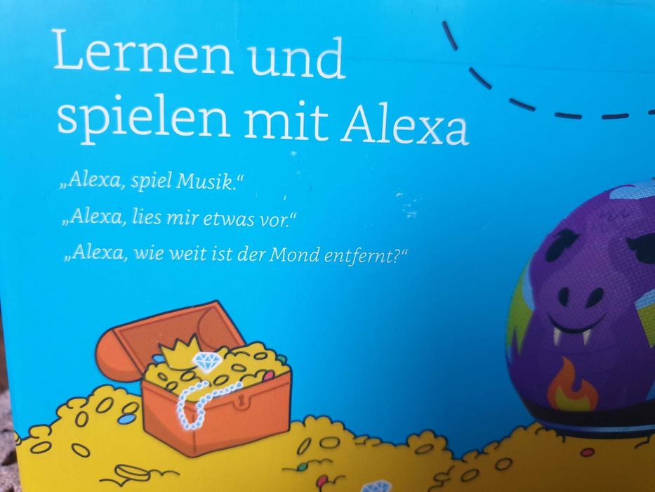 Echo Dot 5 Kids budzik Język niemiecki dla dzieci