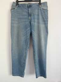 Jasnoniebieskie jasne jeansy dżinsy mom jeans Mango rozmiar 54