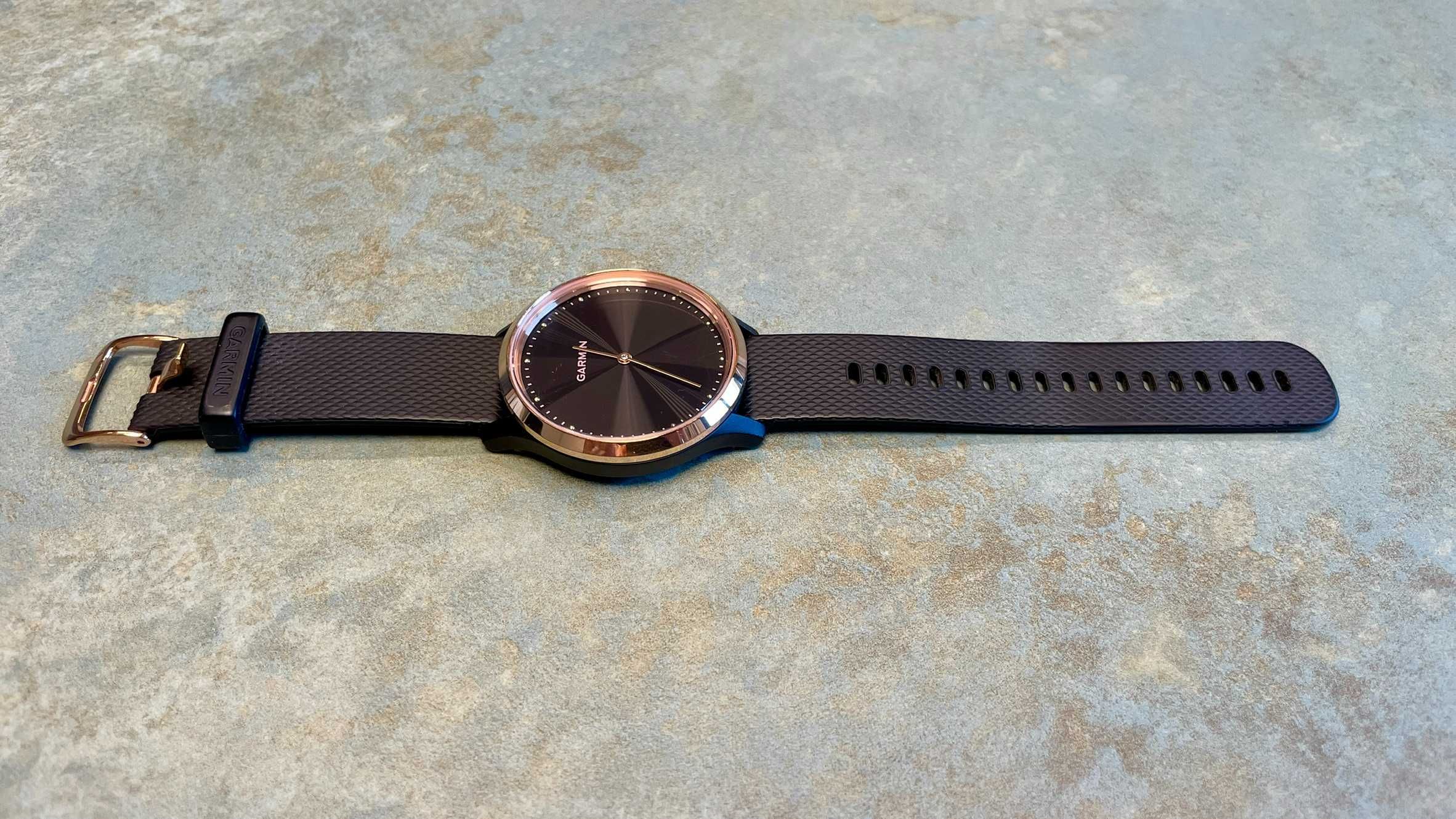 Zegarek smartwatch GARMIN Vivomove HR czarno-złoty Kraków