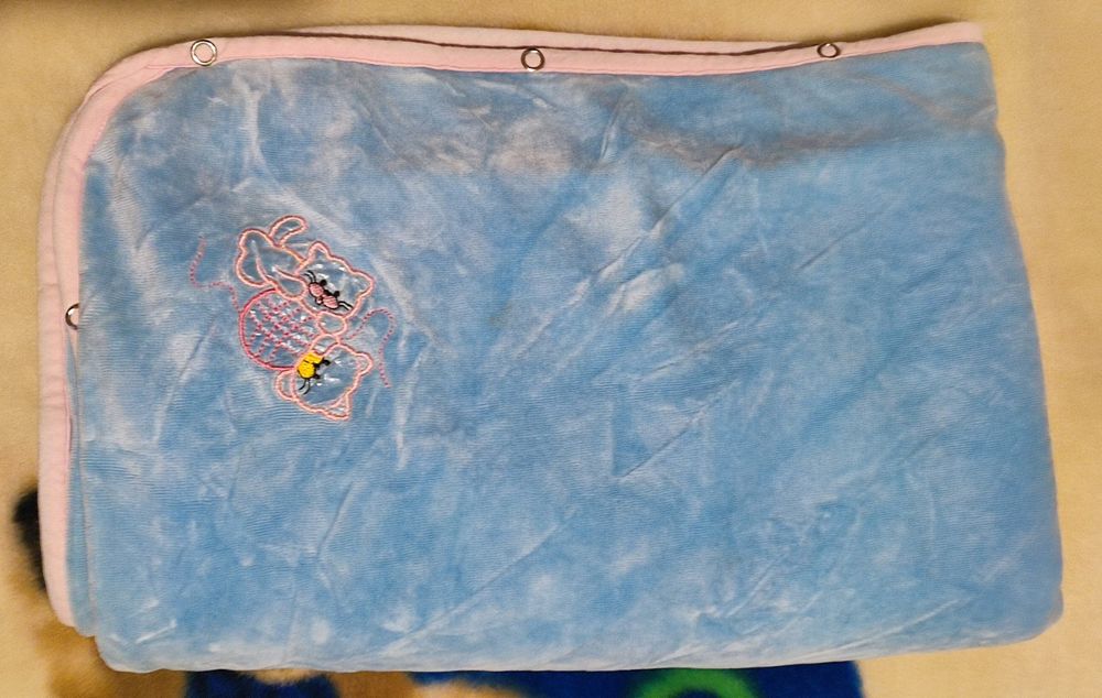 Kocyk polarowy niemowlecy