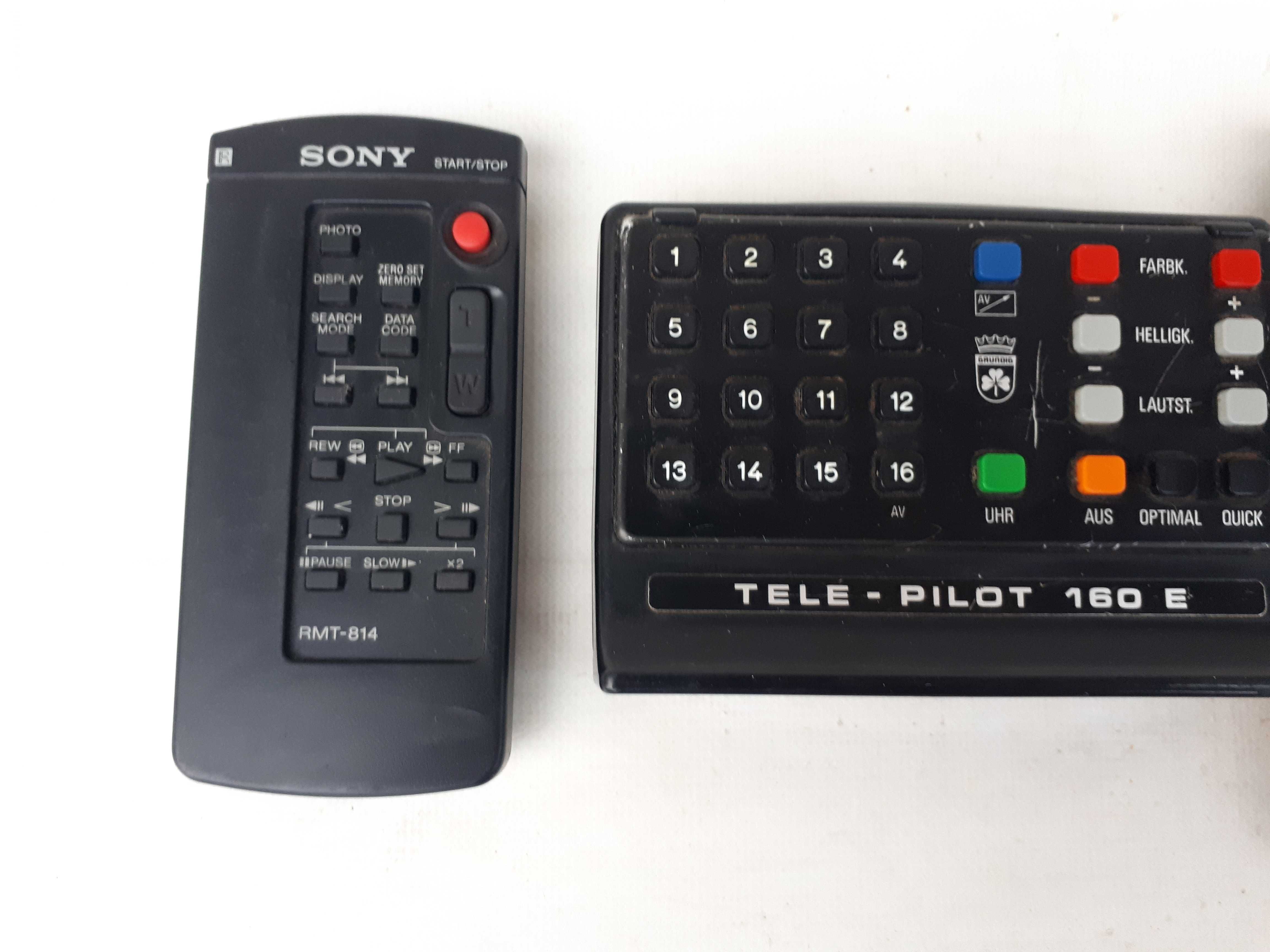 Piloty TV+pilot do kamery