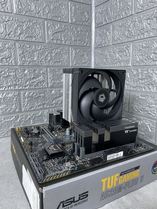 Ігровий Комплект,Пк(Ryzen 5 5500 32/16gb,A520,Башенне Охолодження)