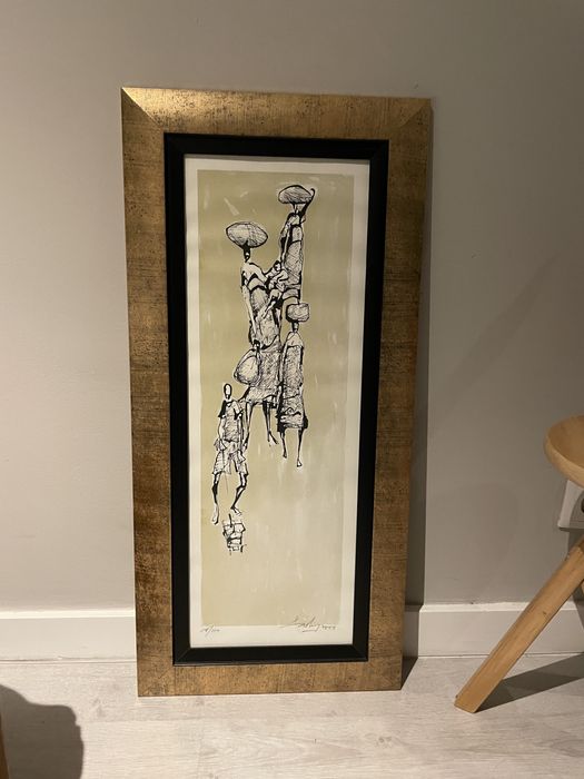 Quadro Cabo Verde com moldura