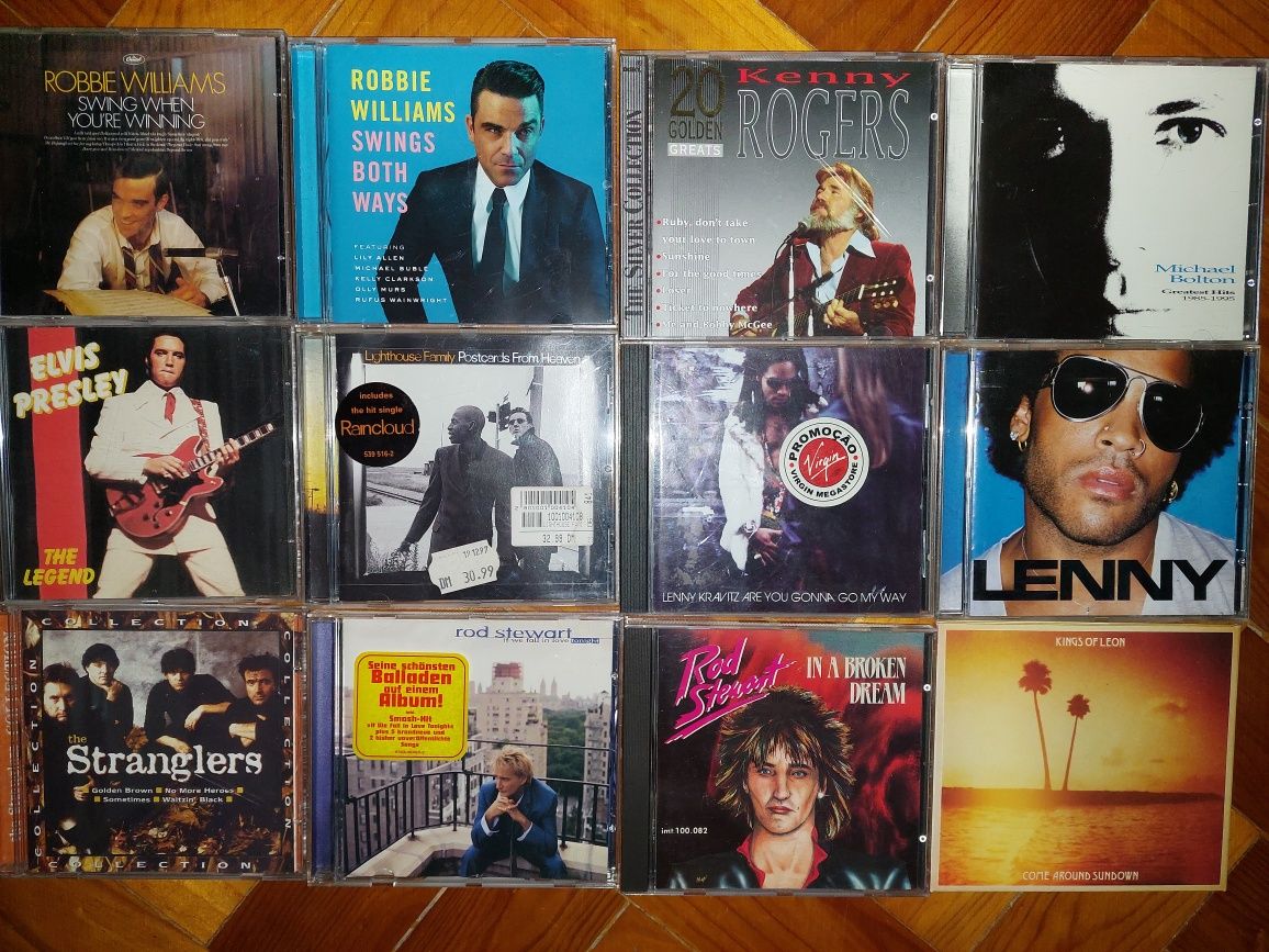 Cd rock pop como novos