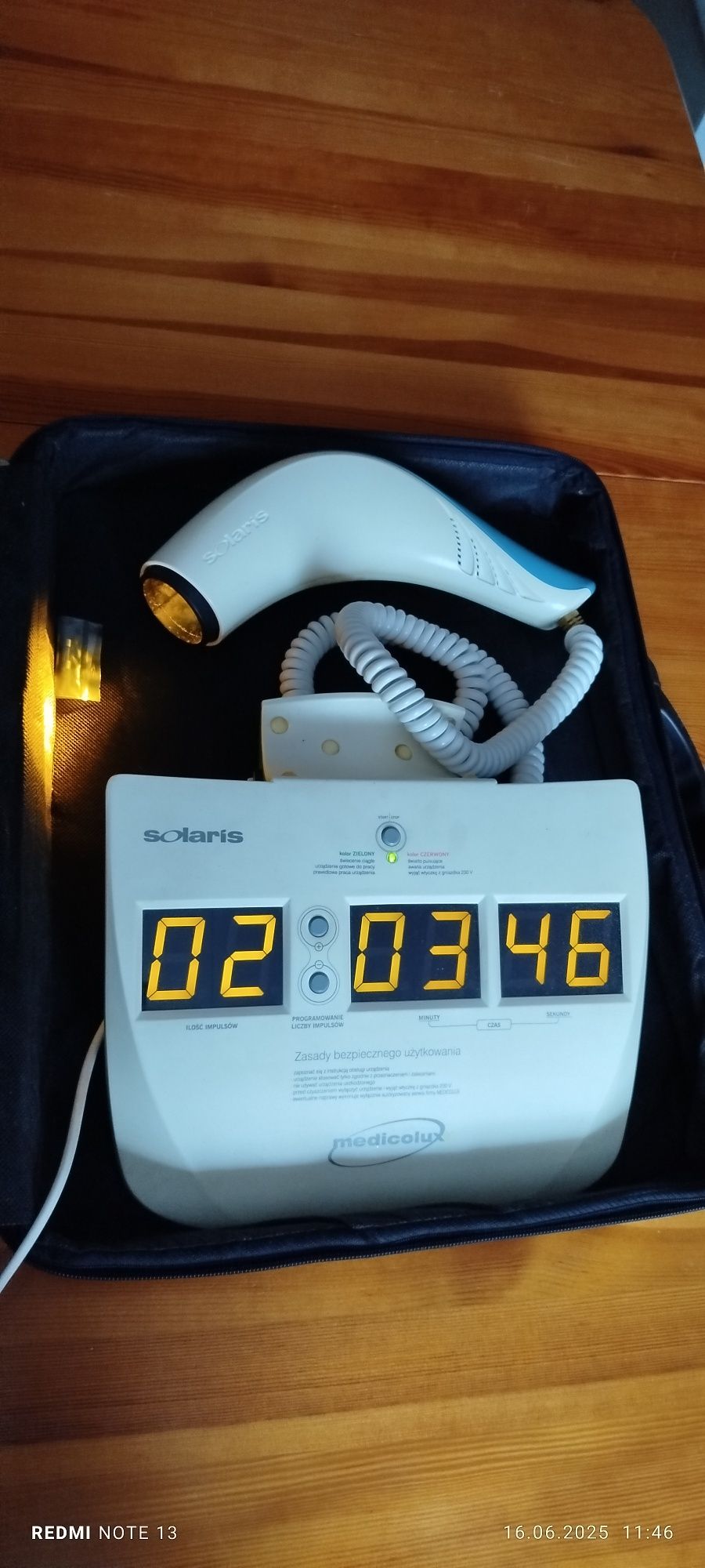 Solaris Medicolux lampa lecznicza.