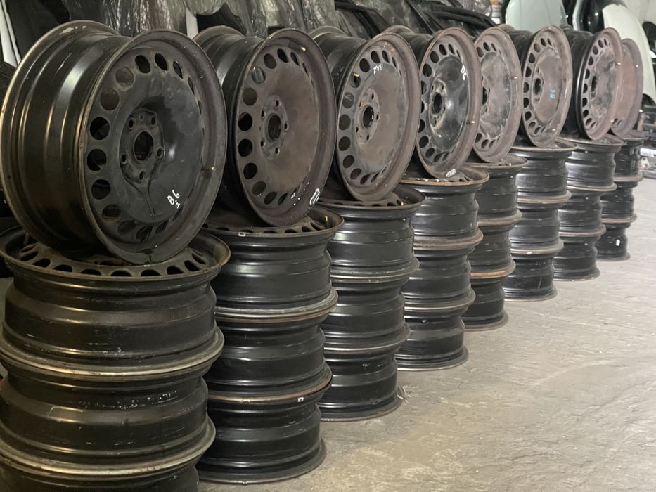 Металевий диск р15 r15 залізний  пассат Б6 диски гольф діски бляхи 15