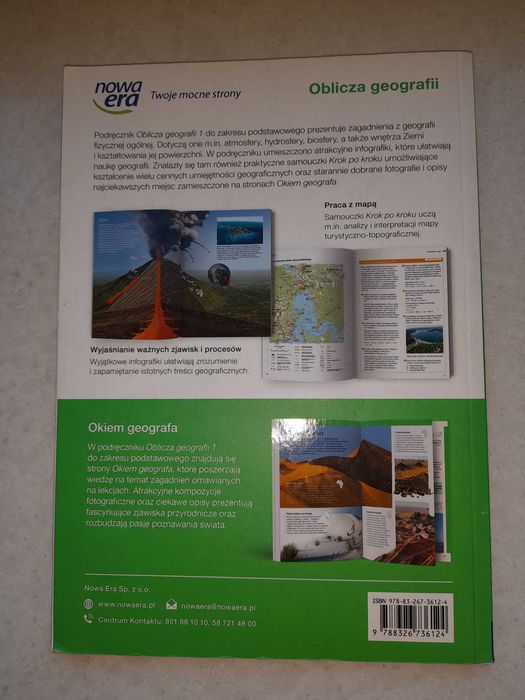 Geografia podręcznik 1 klasa liceum poziom podstawowy