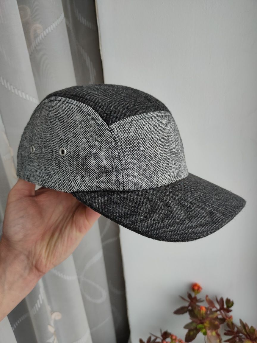 Кепка бейсболка пятипанельная кепка 5 Panel cap off white