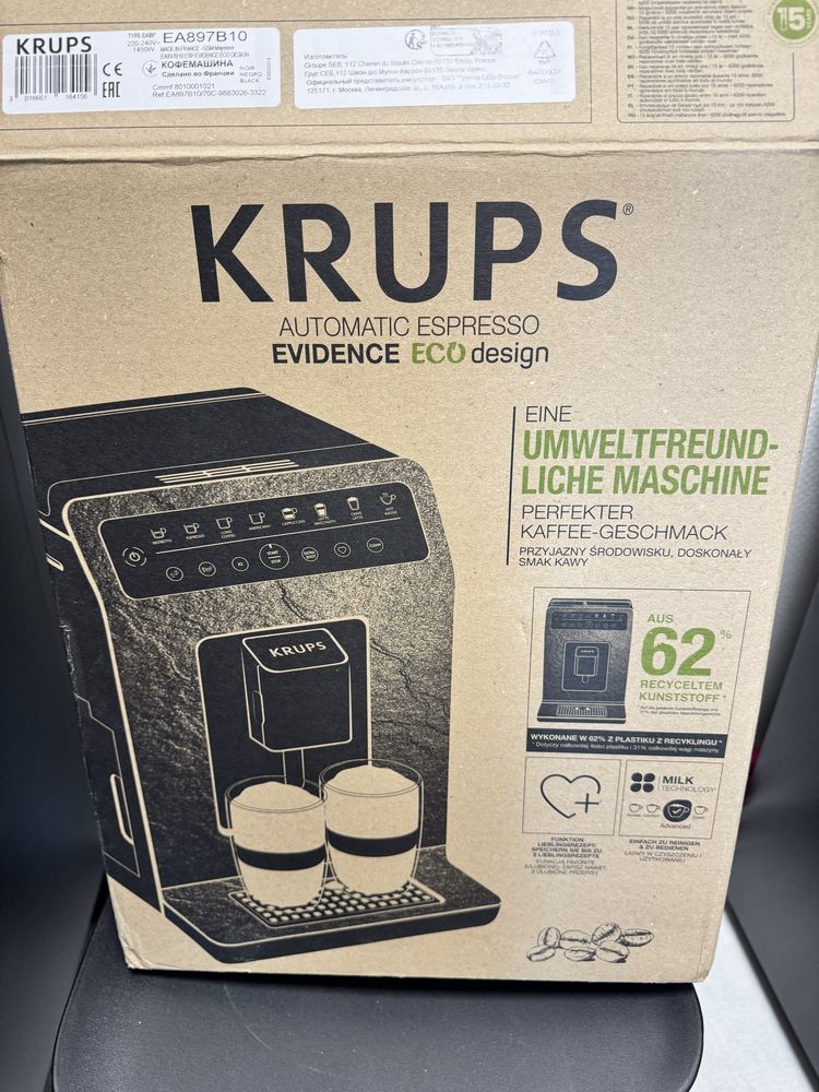 Ekspres KRUPS evidence eco design EA897B10