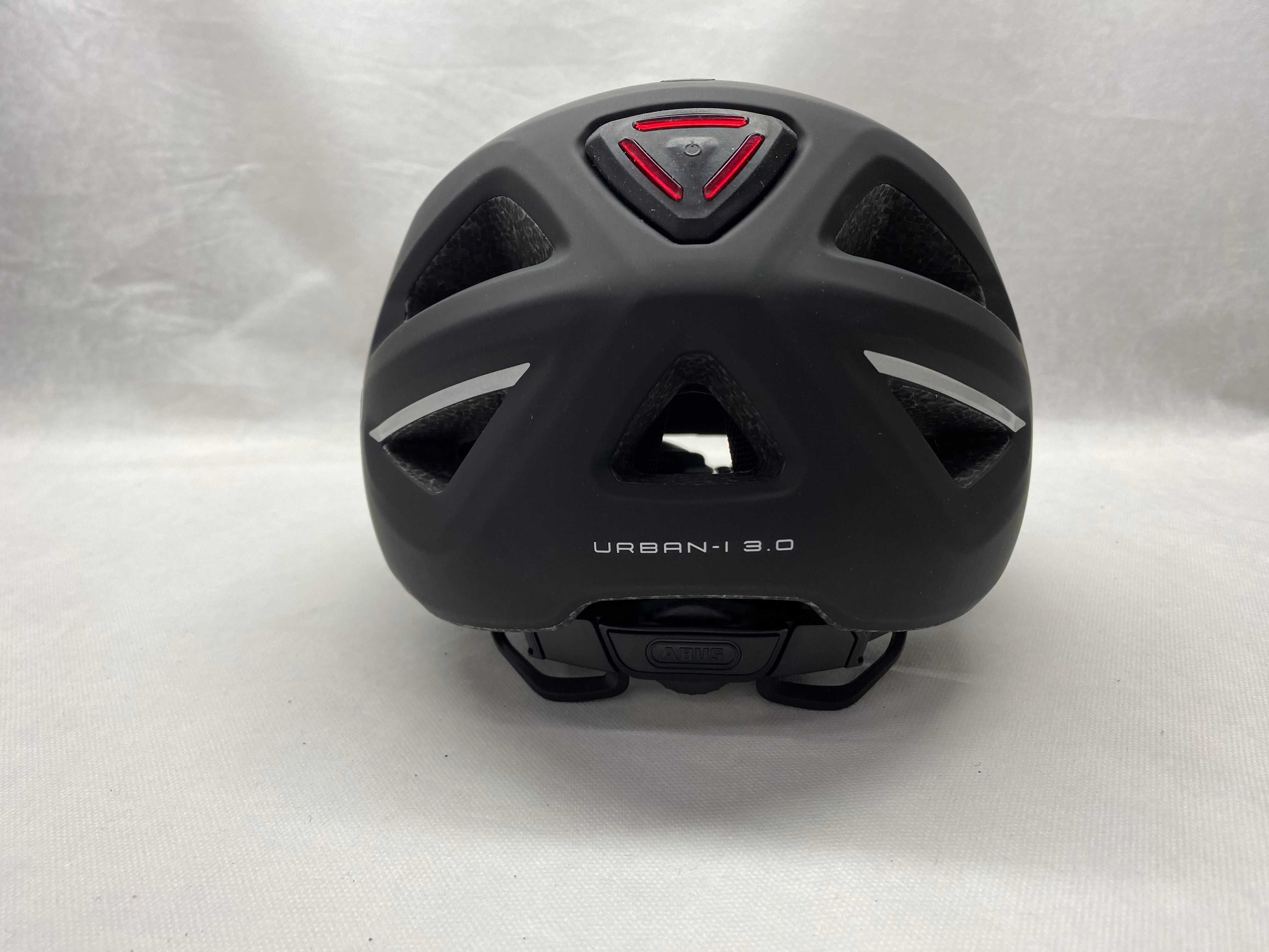 Kask rowerowy Abus Urban-I 3.0 r. S 51-55 cm z tylnym światłem