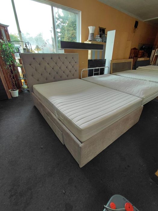 Łożko 140cm z szufladami